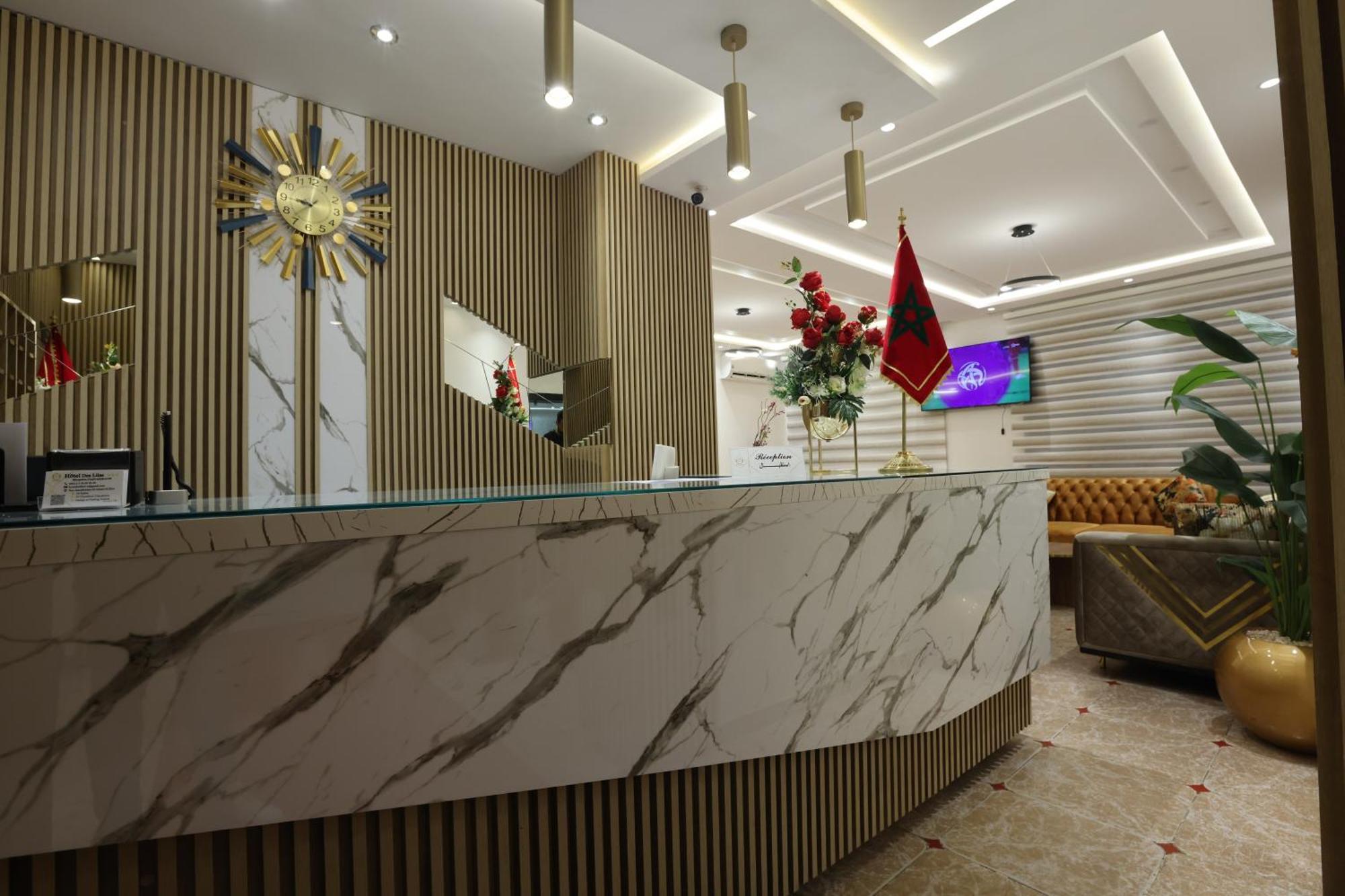 Hotel Des Lilas Oujda Exterior foto